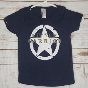 Little Warrior shirt size 3-6 Months